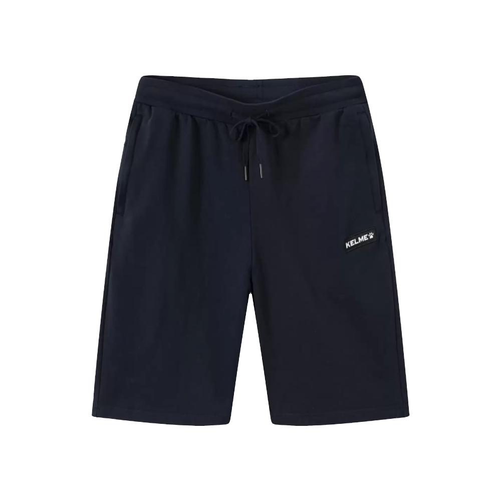 MEN'S KNITTED SHORTS NAVY BLUE L