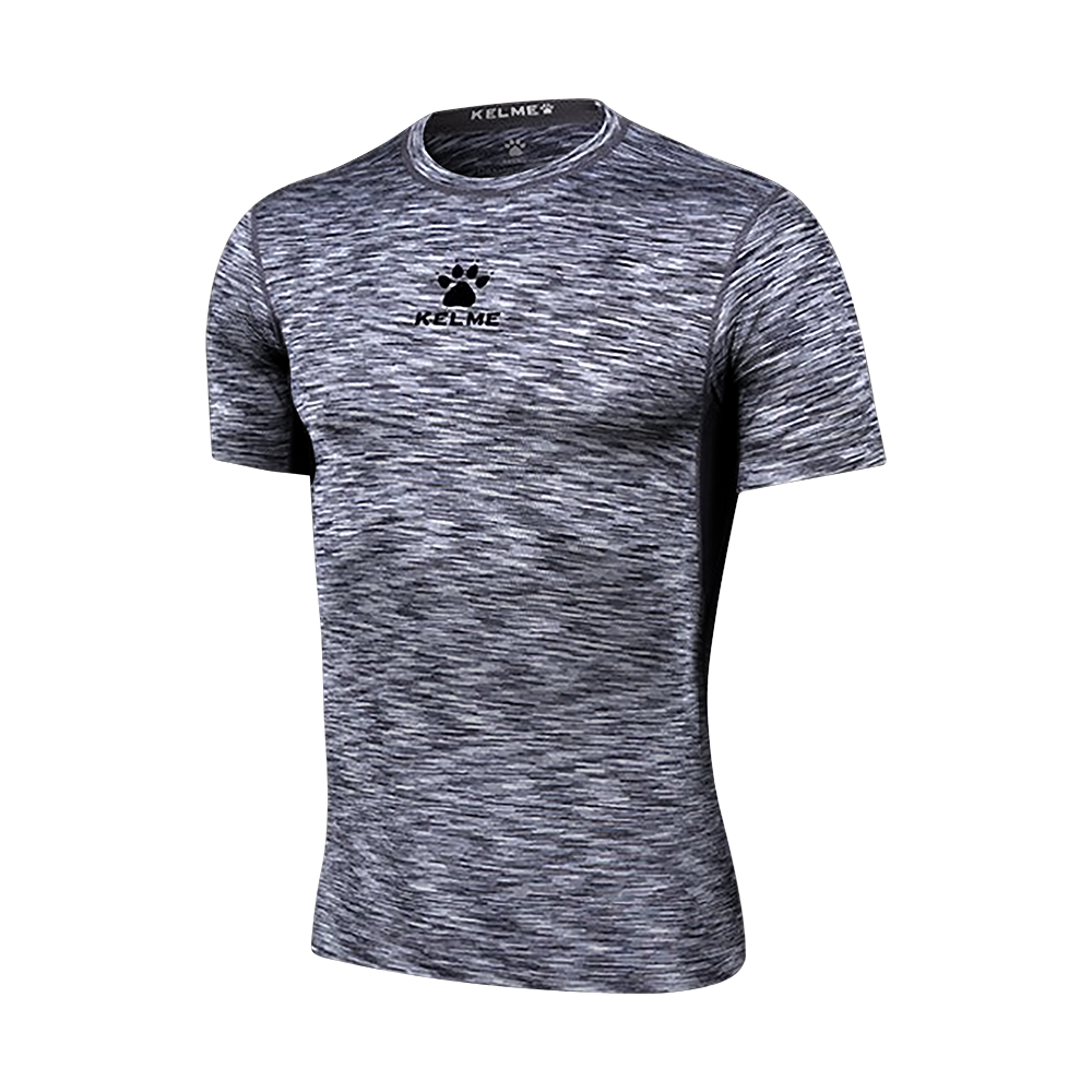 TECH FIT SHORT SLEEVE(ADULT) SPACE DYE GRAY M